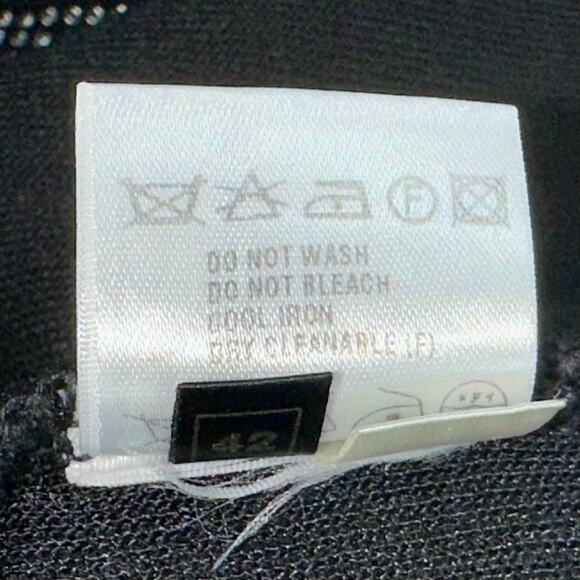 Escada Wool Blend Rhinestone Halter Sleeveless Top Size US 12 - Picture 7 of 9